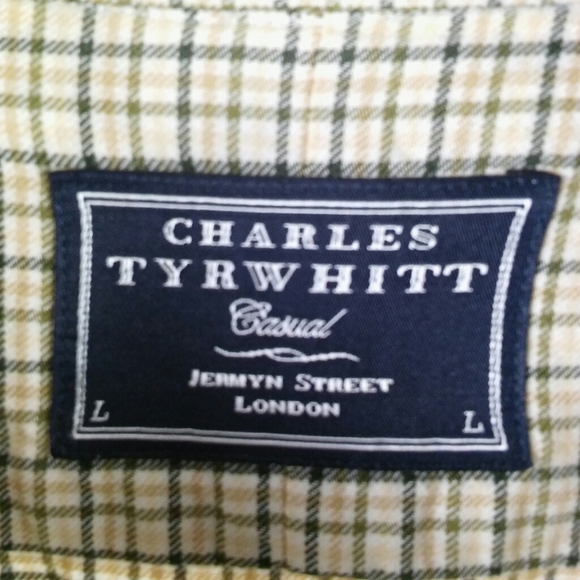 Charles Tyrwhitt light flannel shirt - Picture 5 of 5